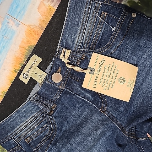 Democracy Ab Technology Jeans Size 6‎ NWT - Picture 4 of 7